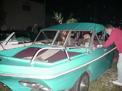 Annie Tinniey great boat car