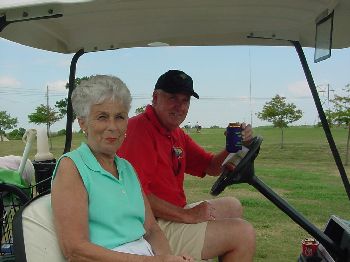 Annette & Jim Murphey just got there drivers cart license renewed so watch out.