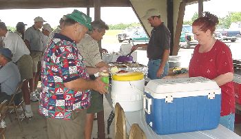 Serving up BBQ from Big Daddy's