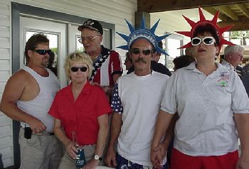 Glenn, Donna, JR, Glenn & Sharon having a great time.