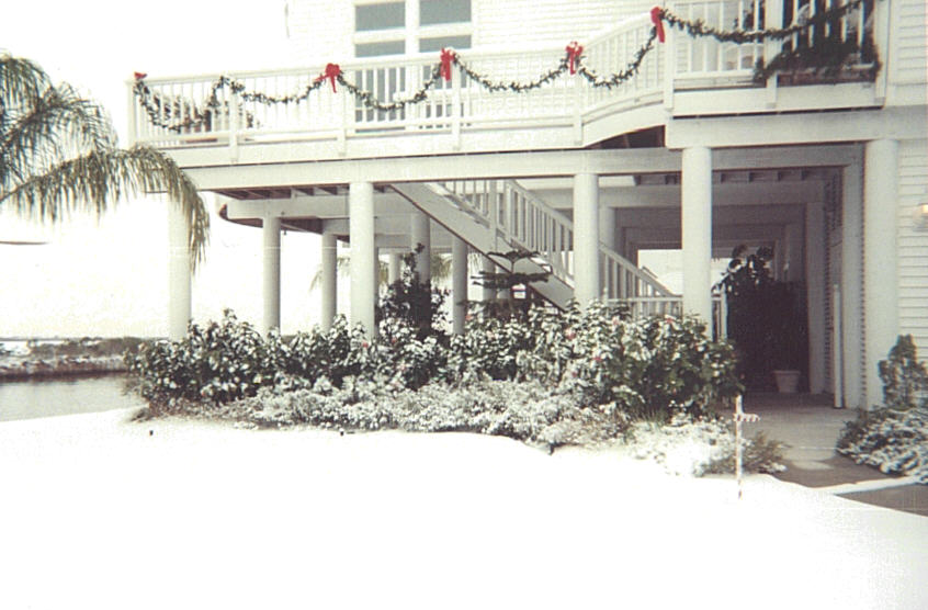 Vic & Louise Geerts house at the end of Pompano.