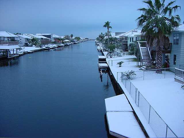 This photos was taken from the McIntyre's boat dock between Marlin & Bonita.
