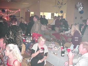 The party was lots of fun